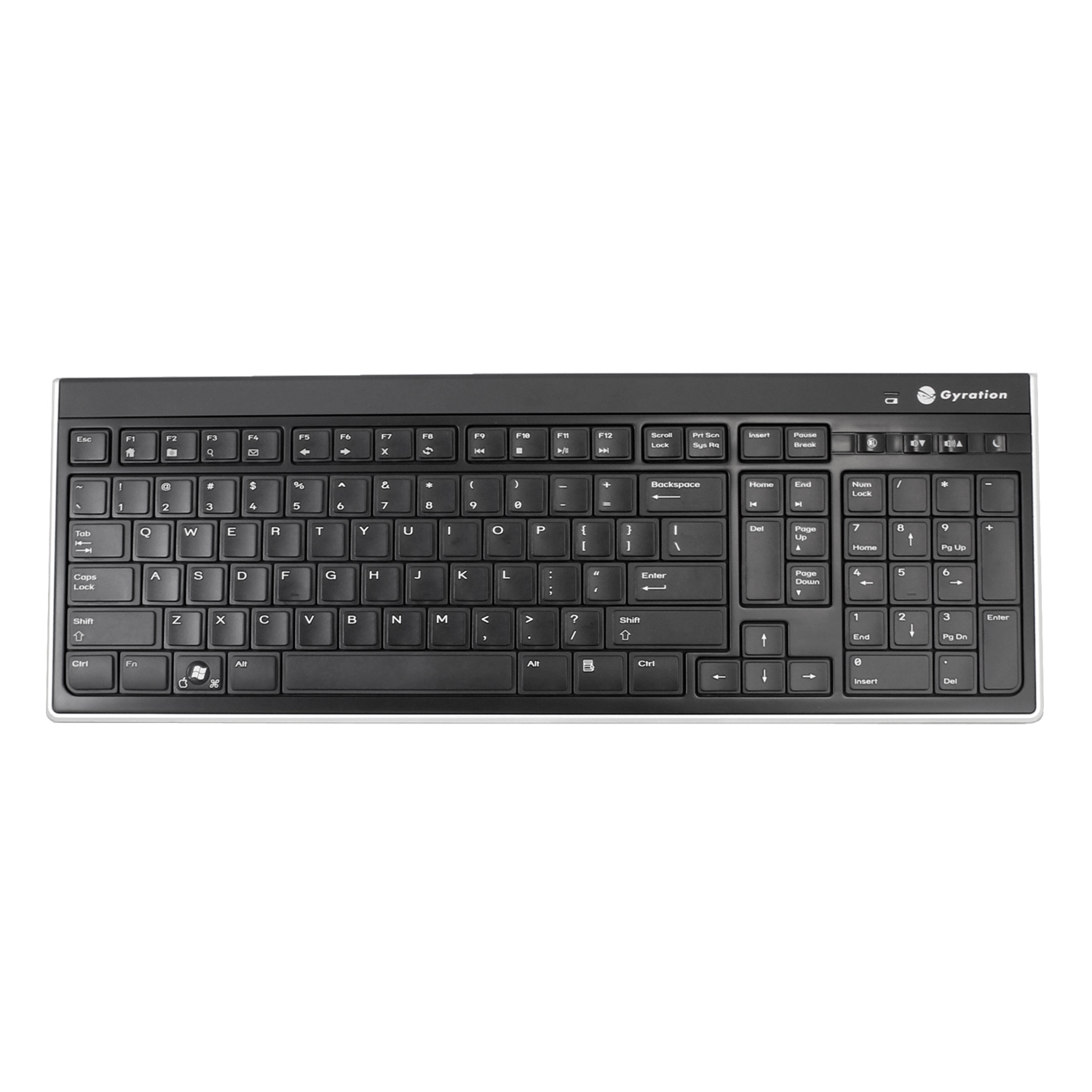 Air Mouse Elite with Low Profile Keyboard Gyration